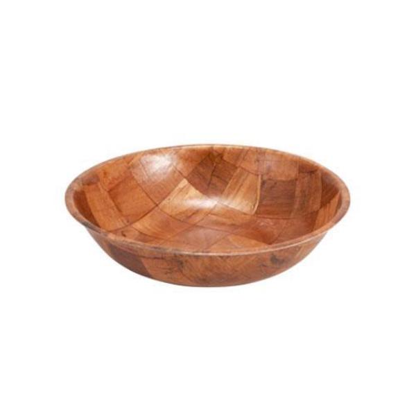 Winco 10 in Woven Wood Salad Bowl WWB-10